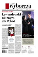okłada najnowszego numeru Gazeta Wyborcza
