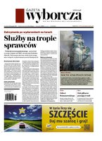 okłada najnowszego numeru Gazeta Wyborcza