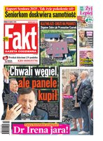 okłada najnowszego numeru Fakt