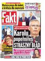 okłada najnowszego numeru Fakt