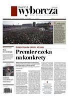 okłada najnowszego numeru Gazeta Wyborcza