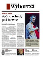 okłada najnowszego numeru Gazeta Wyborcza