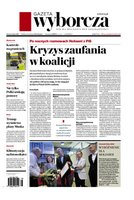 okłada najnowszego numeru Gazeta Wyborcza
