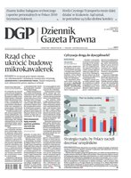 okłada najnowszego numeru Dziennik Gazeta Prawna