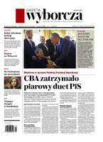 okłada najnowszego numeru Gazeta Wyborcza