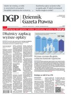 okłada najnowszego numeru Dziennik Gazeta Prawna