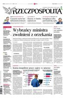 okłada najnowszego numeru Rzeczpospolita