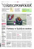 okłada najnowszego numeru Rzeczpospolita