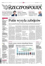 okłada najnowszego numeru Rzeczpospolita