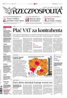 okłada najnowszego numeru Rzeczpospolita