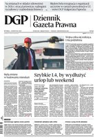 okłada najnowszego numeru Dziennik Gazeta Prawna
