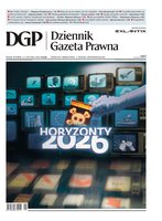 okłada najnowszego numeru Dziennik Gazeta Prawna