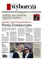 okłada najnowszego numeru Gazeta Wyborcza