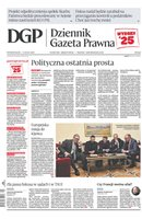 okłada najnowszego numeru Dziennik Gazeta Prawna