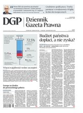 okłada najnowszego numeru Dziennik Gazeta Prawna