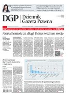 okłada najnowszego numeru Dziennik Gazeta Prawna