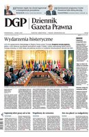 okłada najnowszego numeru Dziennik Gazeta Prawna