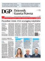okłada najnowszego numeru Dziennik Gazeta Prawna