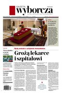 okłada najnowszego numeru Gazeta Wyborcza