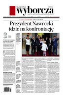 okłada najnowszego numeru Gazeta Wyborcza