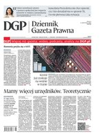 okłada najnowszego numeru Dziennik Gazeta Prawna
