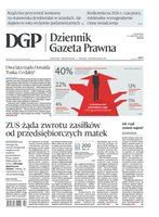 okłada najnowszego numeru Dziennik Gazeta Prawna