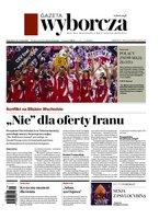 okłada najnowszego numeru Gazeta Wyborcza