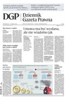 okłada najnowszego numeru Dziennik Gazeta Prawna