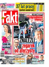 okłada najnowszego numeru Fakt