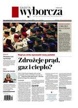 okłada najnowszego numeru Gazeta Wyborcza