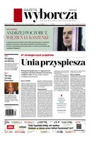 okłada najnowszego numeru Gazeta Wyborcza